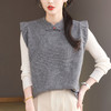 新中式国风马甲2025新款设计感小众秋装上衣时髦洋气针织马夹背心 商品缩略图2