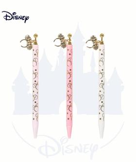 日本东京迪士尼发箍系列米妮发箍坠饰黑色原子笔