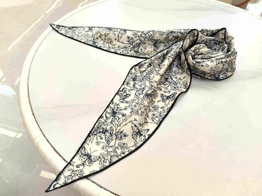 优品堂『絮语』绫罗绸缎的“绫”桑蚕丝菱形巾与三角巾 商品图10
