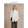C+IMPRESS/西嘉|百变造型设计感高智扭扭衬衫女长袖立领廓形上衣 商品缩略图0