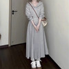 裁缝学苑AH53连帽长袖连衣裙纸样女装新款韩系卫衣长裙子样板图纸 商品缩略图1