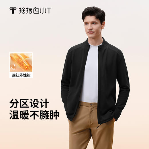 拇指白小T热力加绒外套 商品图1