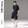 PINLI品立夏季新款纯色短袖T恤男士百搭时尚圆领上衣打底衫潮B242111091 商品缩略图2