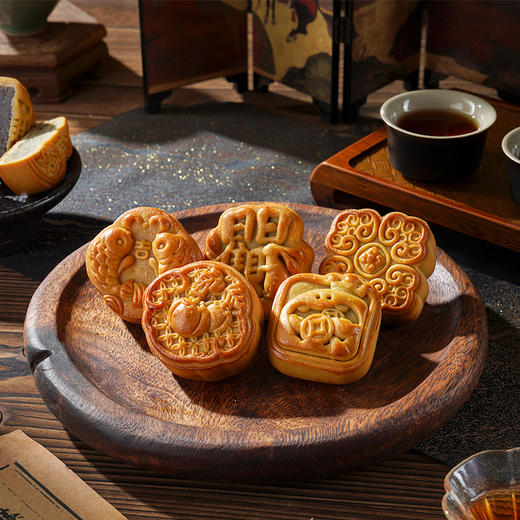 【广式中秋月饼】经典五仁散装传统糕点 公司团购中秋节日送礼 商品图2