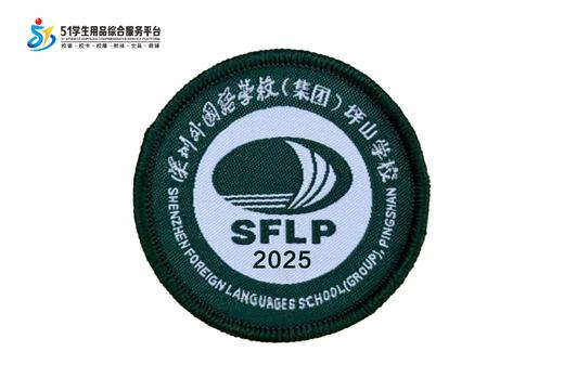 通版深圳外国语学校（集团）坪山学校织唛校徽姓名贴可缝烫现货51 商品图2
