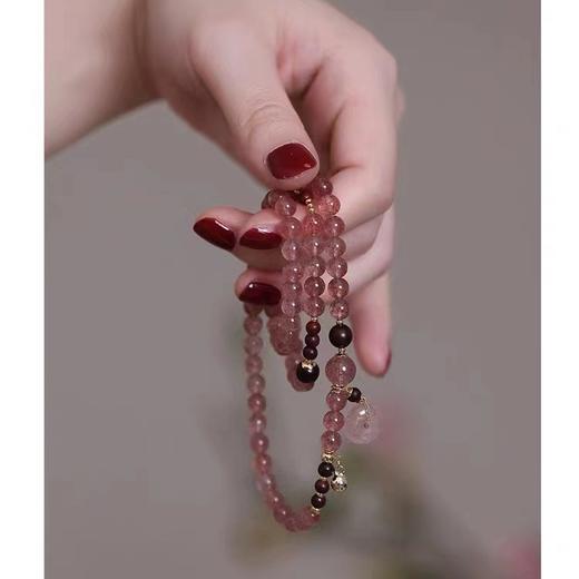 钻石豪门10000积分三圈草莓晶轻奢款手串 商品图1