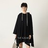 THESOONG静穆 人体力学纯棉极细四线钩针中长款连帽卫衣HXWY7288 商品缩略图0