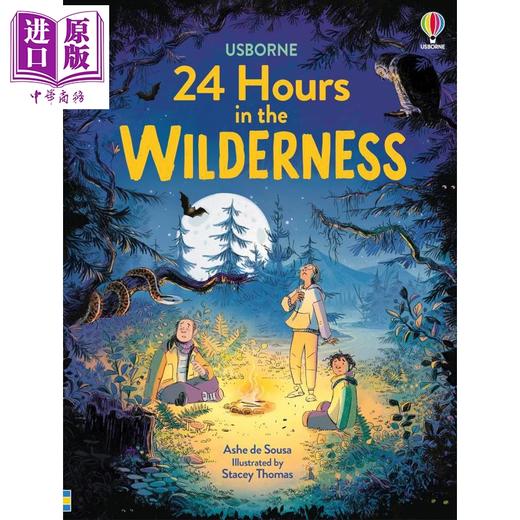 【中商原版】探险的24小时 野外求生 24 Hours in the Wilderness 英文原版 儿童科普绘本读物 探险故事 进口童书 7岁以上 商品图0