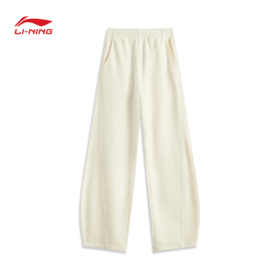 【S/M/L/XL断码】李宁运动裤长裤女2025春季新款针织长裤卫裤AKLV108【库存有限，如无货将做退款，介意慎拍！】