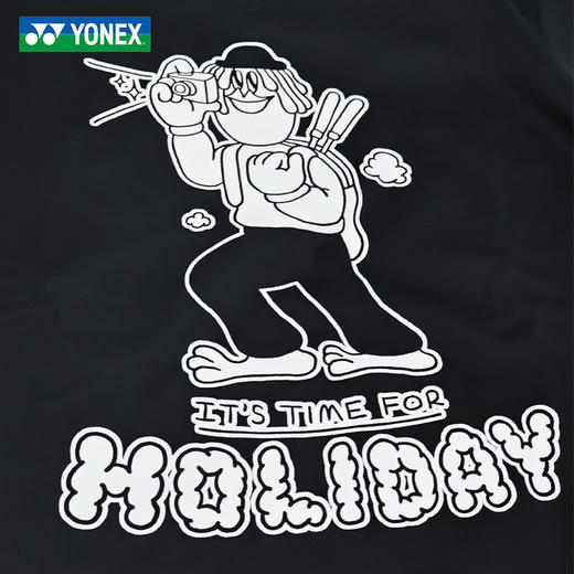 YONEX尤尼克斯羽毛球服卫衣外套长袖25年秋款1300625BCR男女款 商品图2