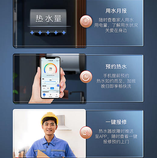 海尔（Haier）热水器 EC5003HD-BKCU1 商品图13