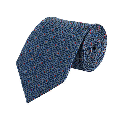 万事利“万福锦”钱小萍联名宋锦领带（含口袋巾） 商品图3