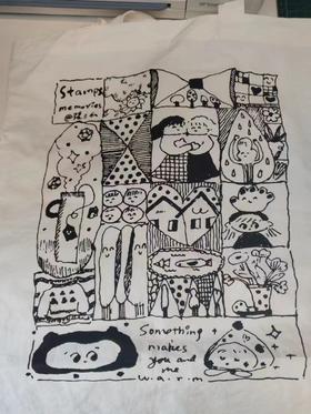 张三爪丨尼龙布包