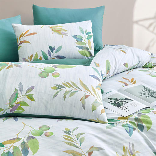 罗莱T 果漾绿影全棉四件套 200×230cm 商品图1