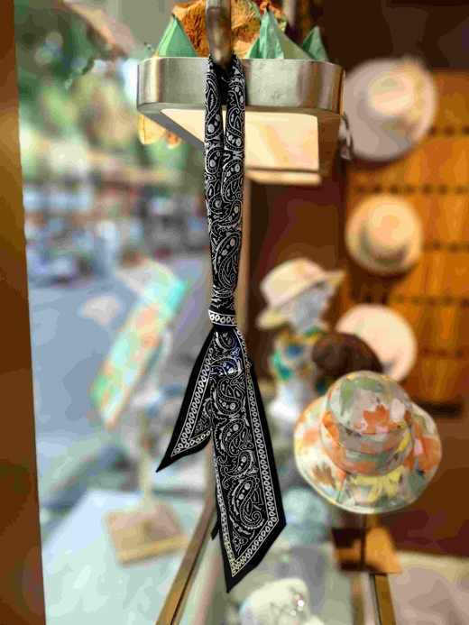 优品堂『春的律动2』绫罗绸缎的“绫”双层桑蚕丝长条巾 商品图2