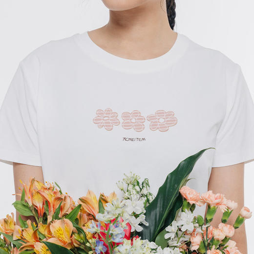 【出游季特惠】ACMEITEM爱棵米-女士速干花花短袖T恤GAG2440252E 商品图2
