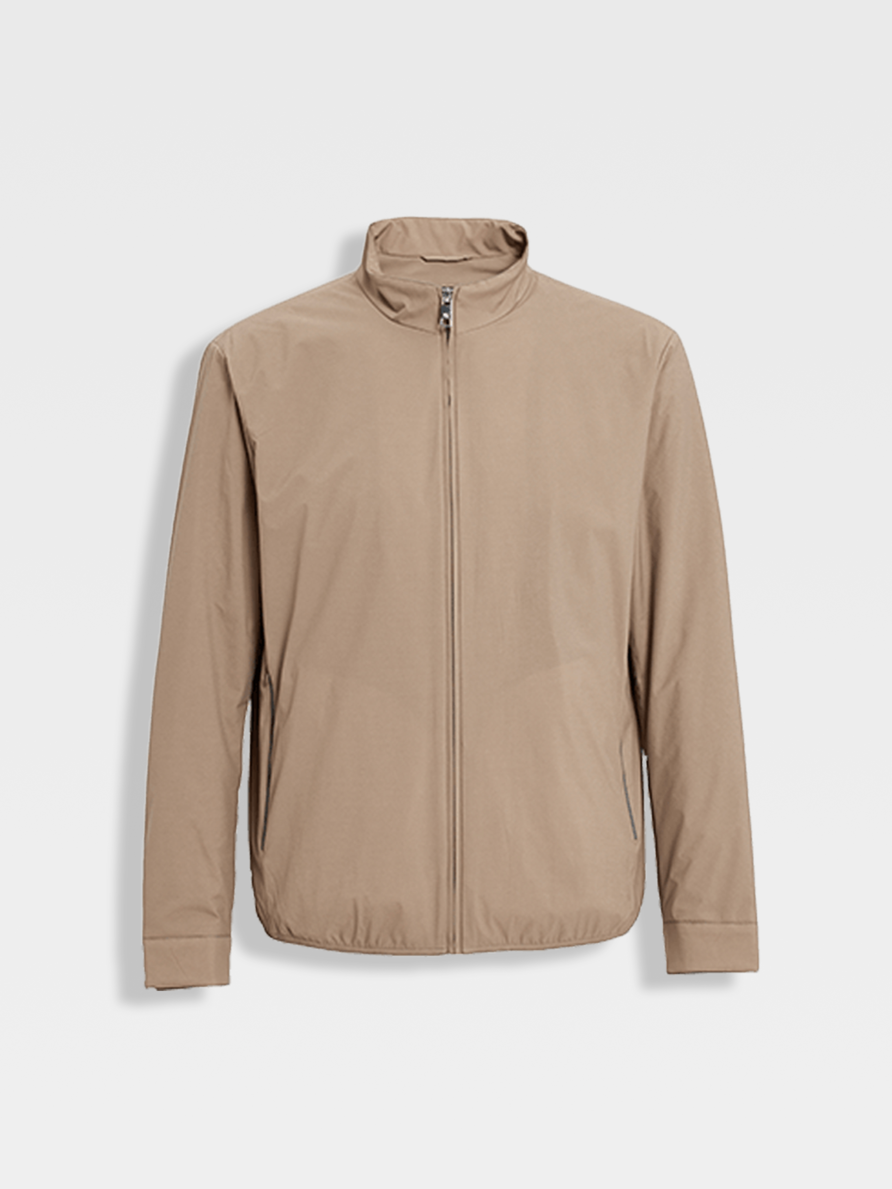 callisto燕麦卡其轻量保暖棉服