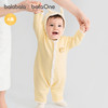 巴拉巴拉balaOne婴儿连体衣冬装2025新款新生儿衣服夹棉保暖舒适 商品缩略图0