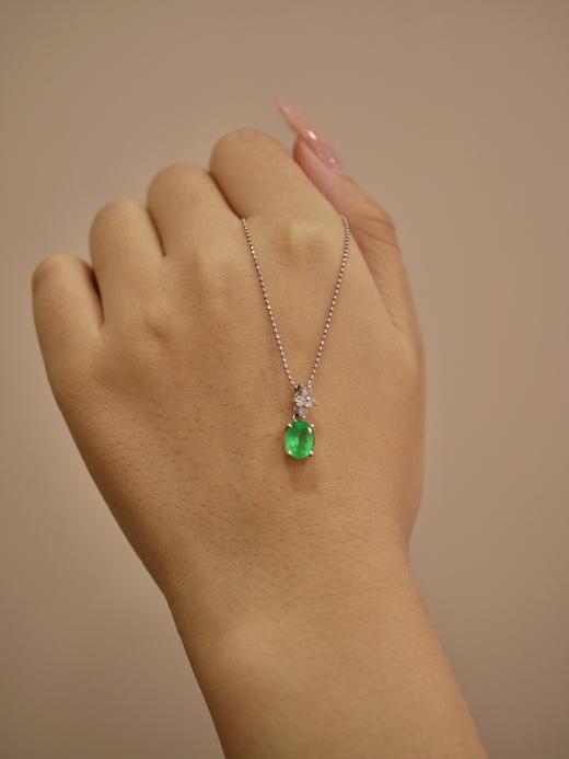 1.35ct刻面祖母绿吊坠 商品图2