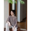 牧衣游原创 进口利伯缇印花纯棉衬衫早秋轻松好穿上衣 自在如风 商品缩略图3