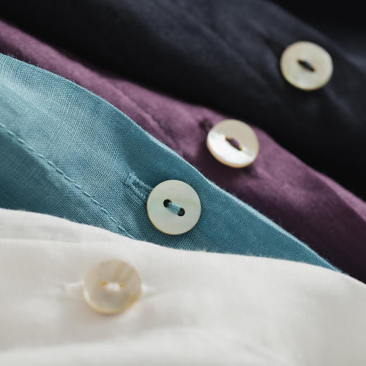 百媚生 日系苎麻+粘纤轻薄骨感清凉透气宽松长袖连帽防晒衫外套X23012 商品图3