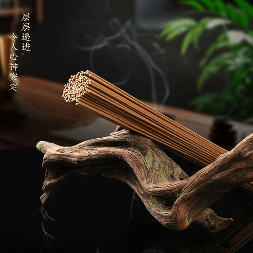 【禅香一味】   一炷檀香，三界清凉 一味禅心，万法归一 精选印度迈索尔老山檀香木，木质坚实，香气浓郁 商品图4