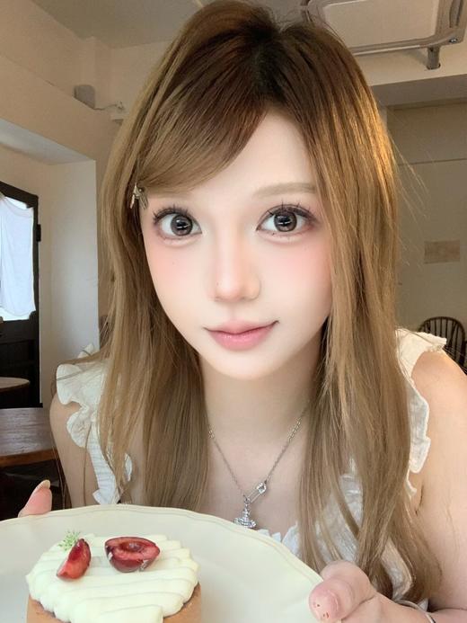 Puff girl半年抛 · 心软补剂｜ 14.2mm白狮参考着色中大直径｜半年抛2片 商品图4