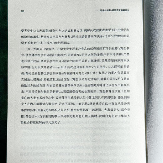 恶意的消散 校园欺凌调解研究 反校园霸凌教育实验研 教育学 商品图14