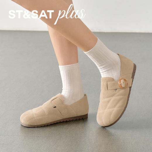 星期六复古百搭款舒适圆头勃肯SSD3111040 商品图5