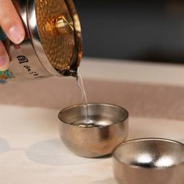 朱炳仁铜×特美刻 千里江山旅行茶具 商品图1