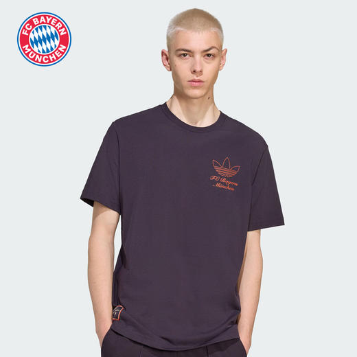 【官网同款】拜仁足球俱乐部丨ICONS休闲文化短袖夏季新款棉质T恤 商品图4