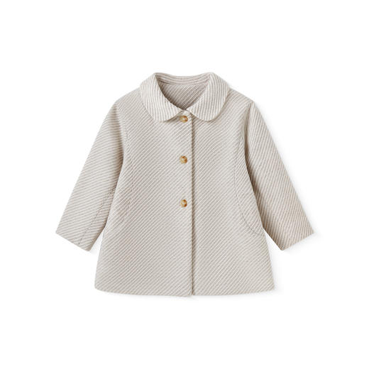 【高定系列】英氏儿童大衣棉秋冬保暖防风短外套女童新款 商品图4