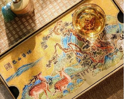 朱炳仁铜 春山集瑞茶礼套装 商品图3