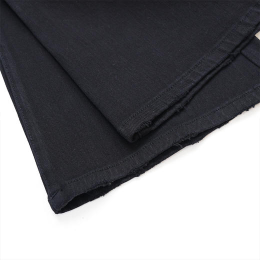 DH25YX5311四面弹高腰喇叭裤牛仔裤高级黑显瘦百搭RJ029 商品图4