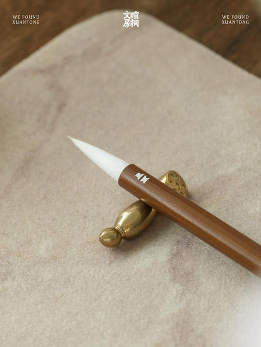 暄桐文房 气韵生动 兼毫毛笔 篆隶 商品图3