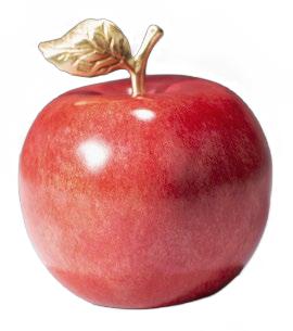 朱炳仁铜福乐果 商品图0