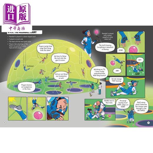 【中商原版】探险的24小时 月球上 24 Hours on the Moon 英文原版 儿童科普读物 自然科学  探险故事绘本进口童书 7岁以上  商品图1