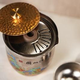 朱炳仁铜×特美刻 千里江山旅行茶具 商品图2