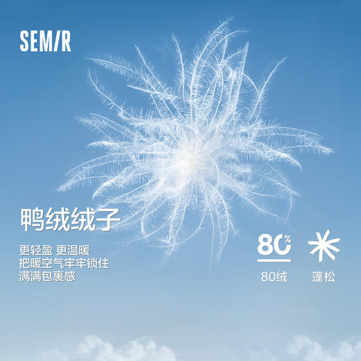 森马羽绒服女长款毛领连帽保暖宽松2024新款冬季三防防风外套百搭 商品图4