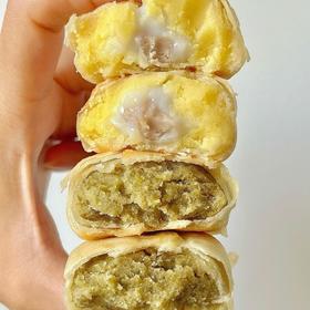 皮薄馅厚🌝好吃到停不下来的手工绿豆饼