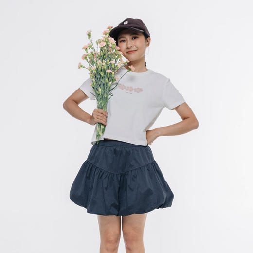 【出游季特惠】ACMEITEM爱棵米-女士速干花花短袖T恤GAG2440252E 商品图1