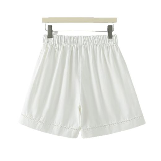 GYH 7352松紧腰高腰A字阔腿短裤显瘦轻薄休闲裤 商品图4