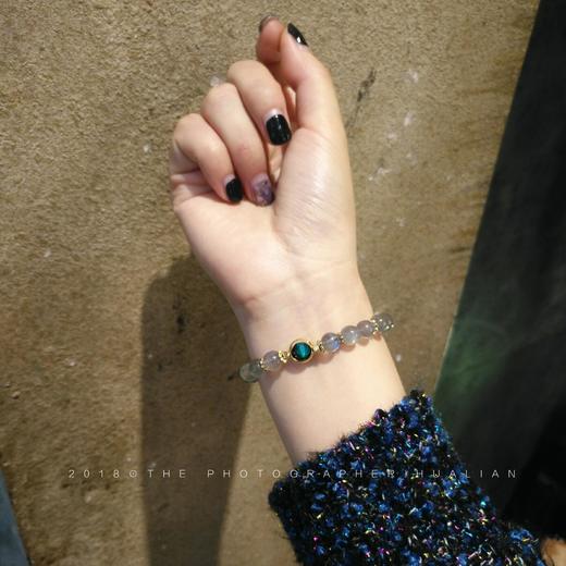 钻石豪门6000积分守护天然彩光灰月光石小众设计 商品图2