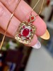 0.96ct刻面红宝石吊坠 商品缩略图2