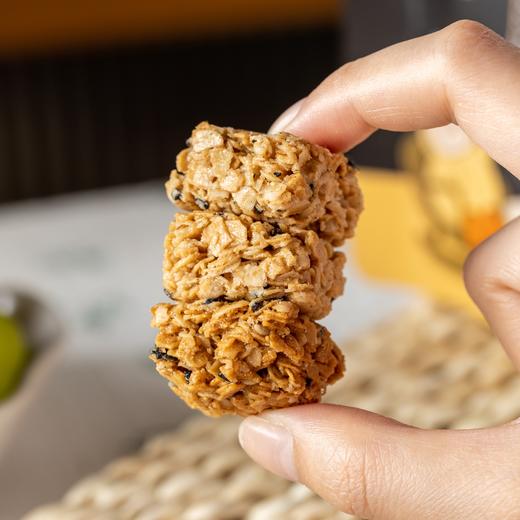 清心堂五黑燕麦酥|非遗凉茶配方+五黑食材+澳洲燕麦，咔嚓酥脆，膳食纤维满满 商品图3