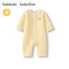 巴拉巴拉balaOne婴儿连体衣冬装2025新款新生儿衣服夹棉保暖舒适 商品缩略图4