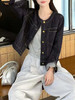 【都市动感】阿菁娜圆领牛仔复古短外套F30Q207003 商品缩略图2