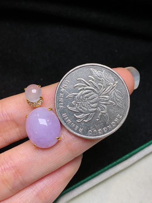 蛋面翡翠吊坠 商品图3