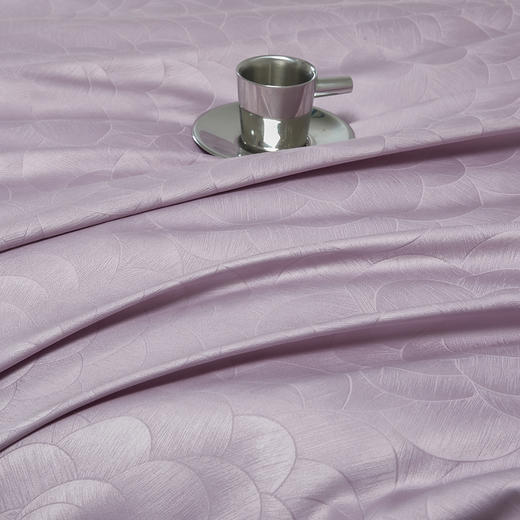 140支长绒棉染色提花四件套 韵幻紫灰 商品图6