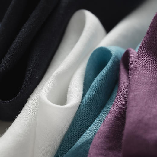 百媚生 日系苎麻+粘纤轻薄骨感清凉透气宽松长袖连帽防晒衫外套X23012 商品图2